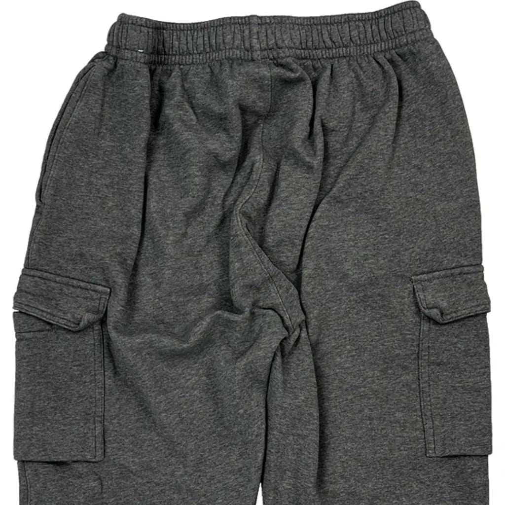 Joggers - Medium Grey Cotton Blend