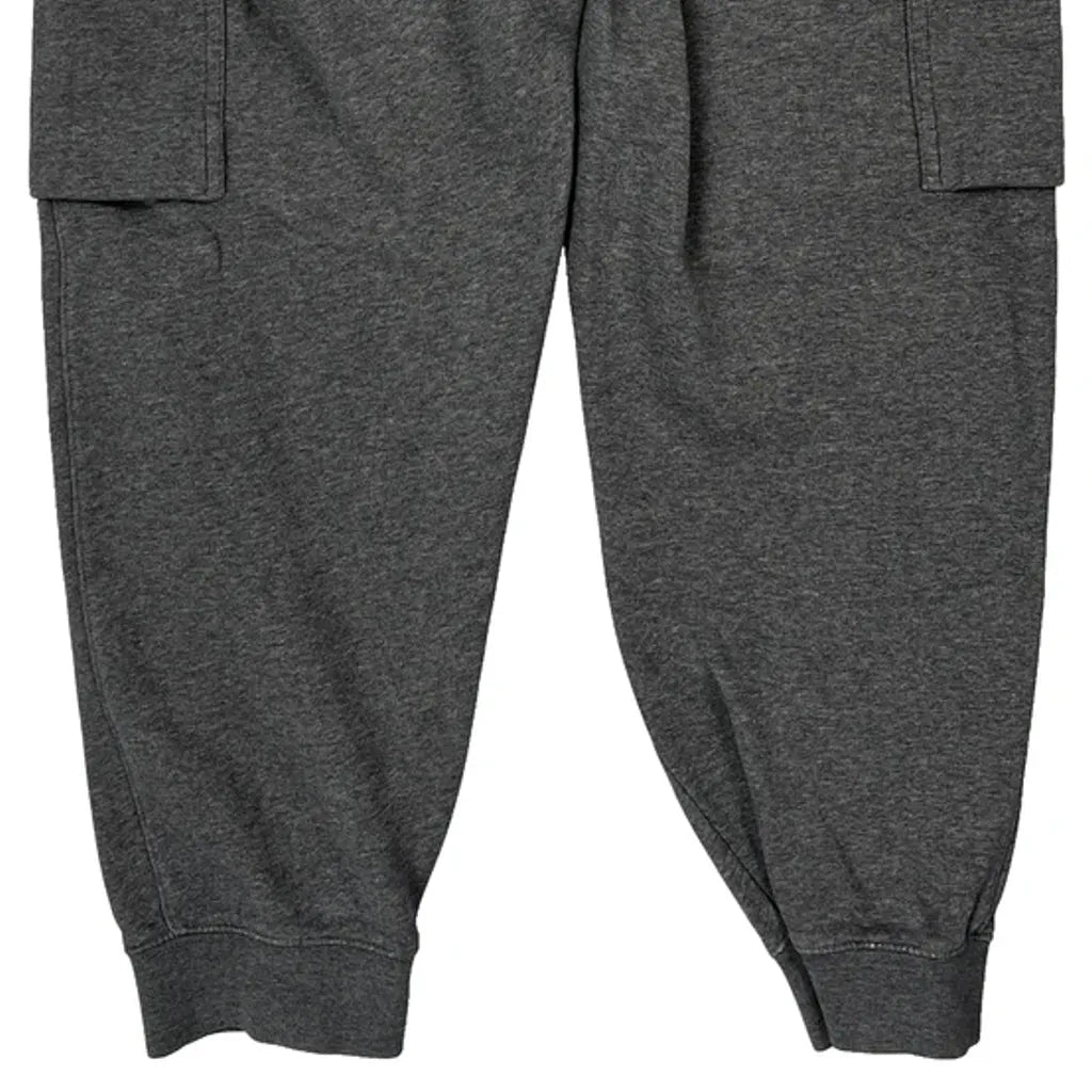 Joggers - Medium Grey Cotton Blend