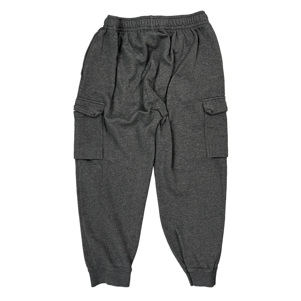 Joggers - Medium Grey Cotton Blend
