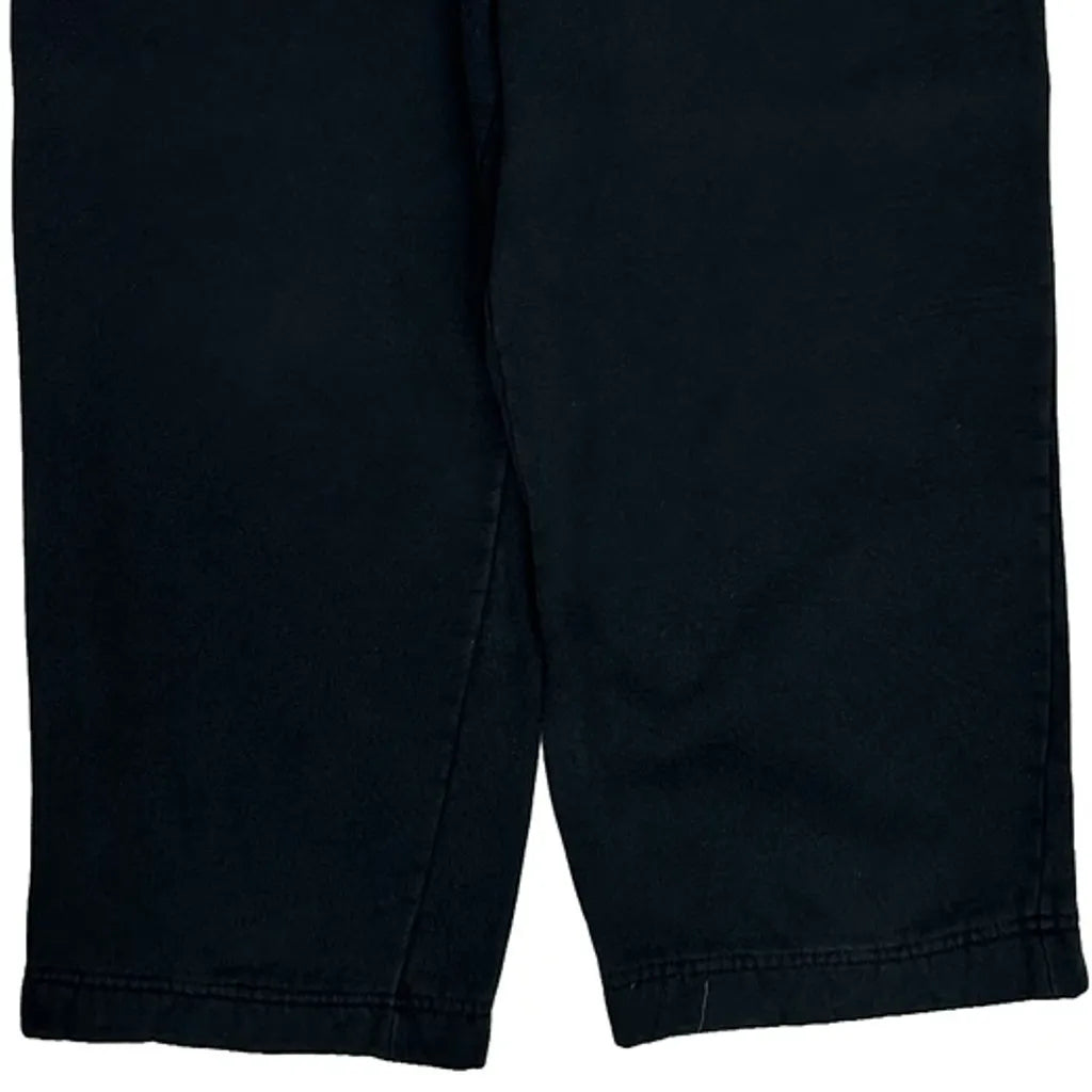 Baggy Joggers - Large Black Cotton