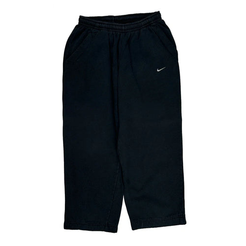 Baggy Joggers - Large Black Cotton