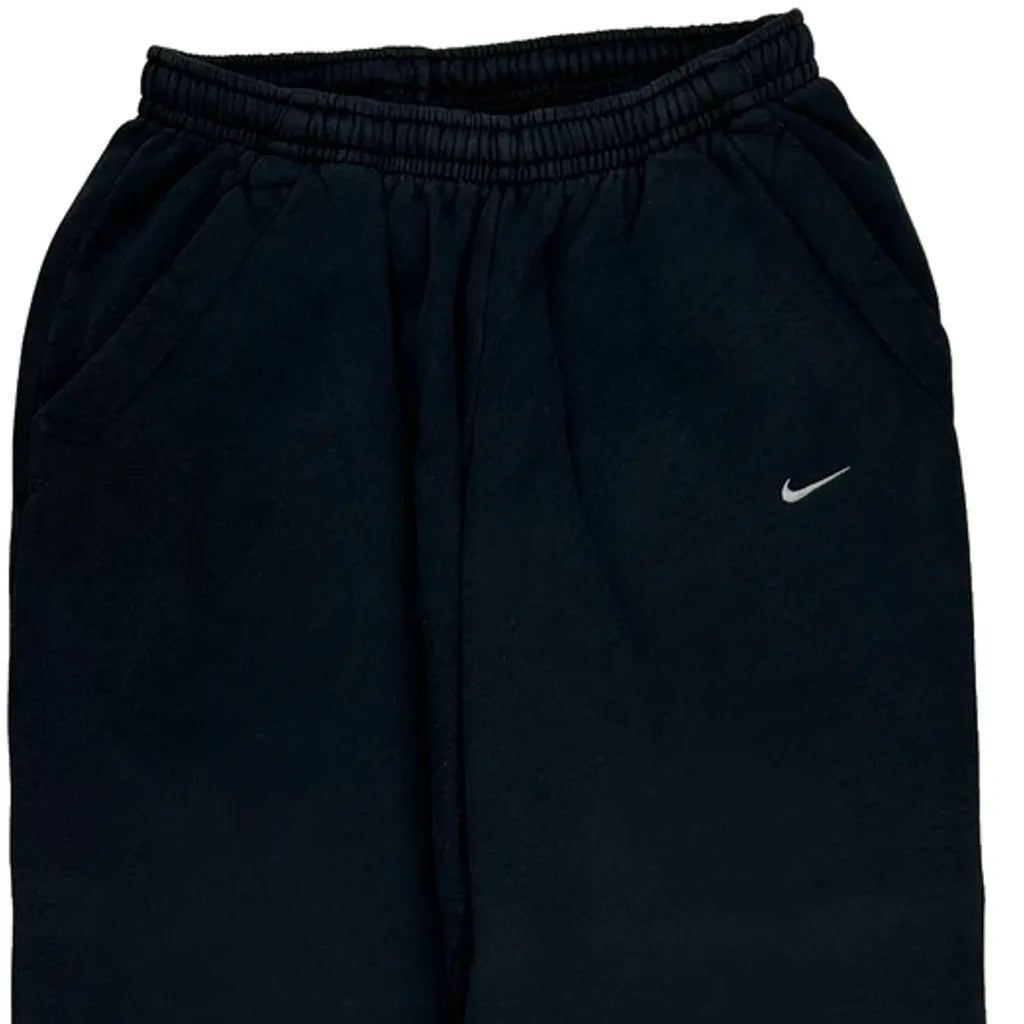 Baggy Joggers - Large Black Cotton