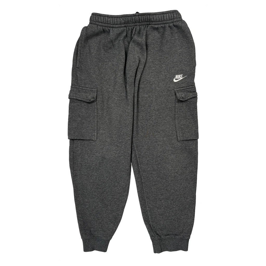 Joggers - Medium Grey Cotton Blend