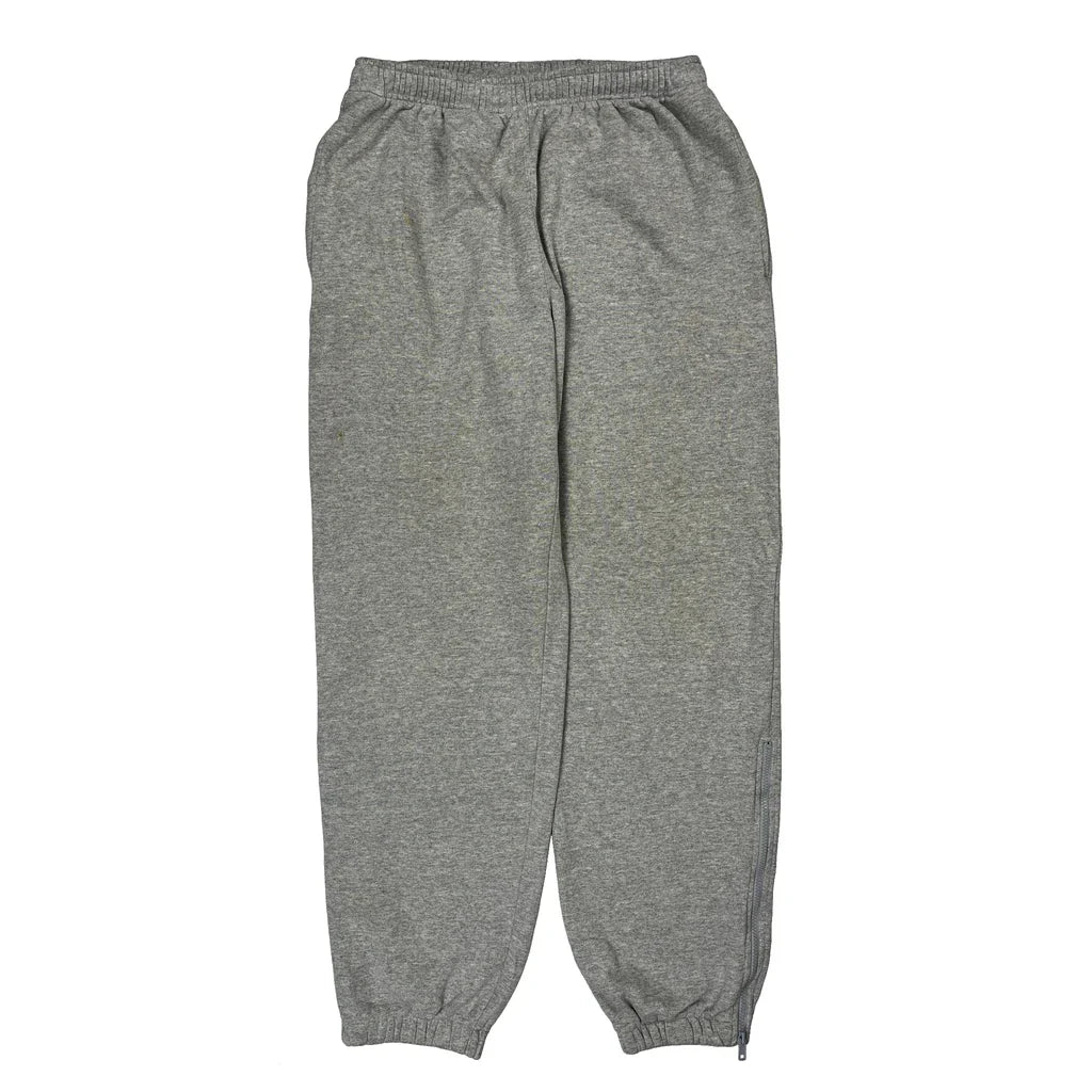 Joggers - Large Grey Cotton Blend