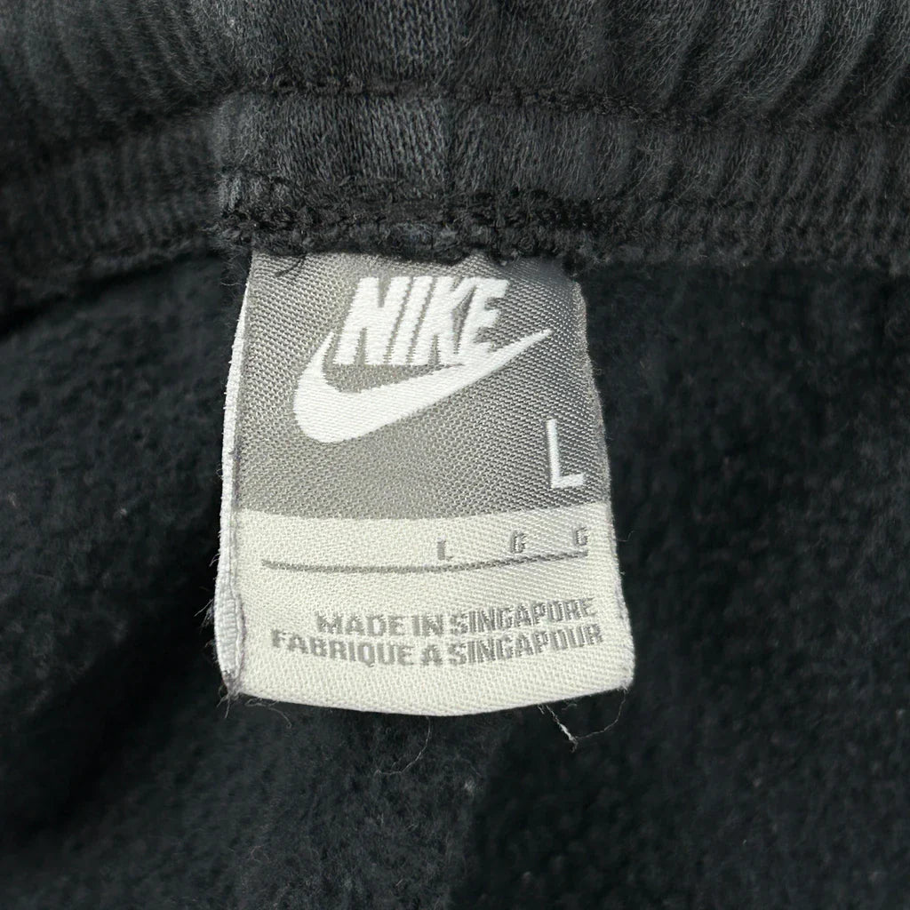 Baggy Joggers - Large Black Cotton